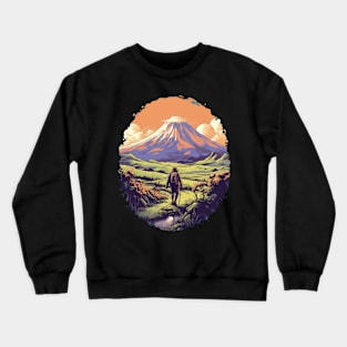 Hiking to Mount Kilimanjaro Crewneck Sweatshirt